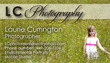 LC Photography Business Card