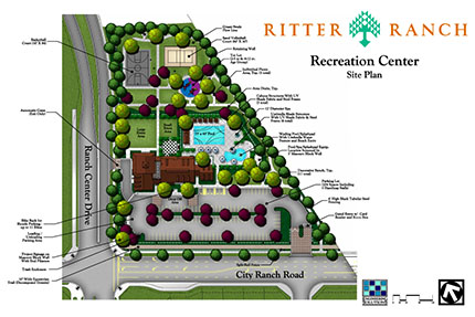 Ritter Ranch Recreation Center Illustrative Site Plan
